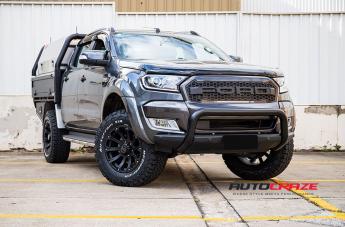 FORD RANGER SIDEWINDER MATTE BLACK